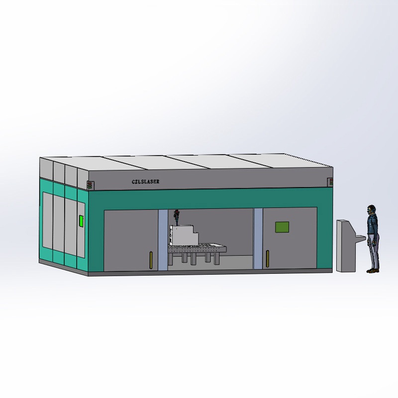 三維五軸充氣柜激光焊接